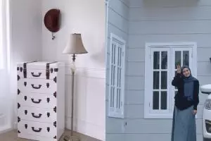 10 Potret Rumah baru Natalie Sarah, semuanya dicat serba putih