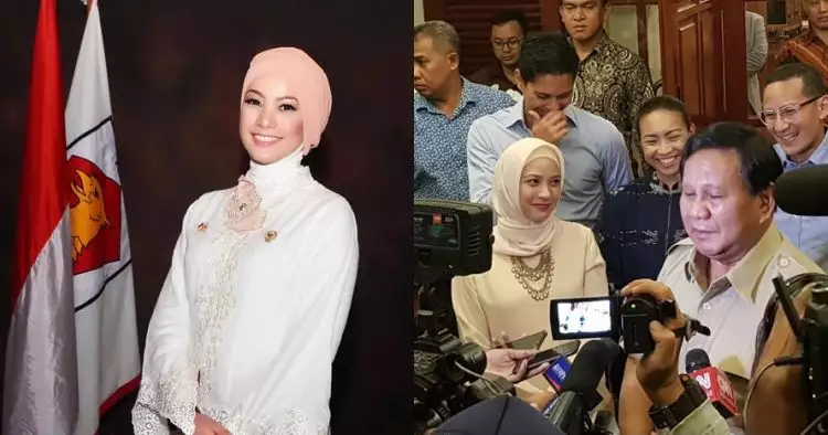 10 Transformasi Rachel Maryam, dari seleb hingga jurkam Prabowo