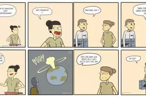 10 Komik strip lucu susahnya jadi ibu rumah tangga ini kocak
