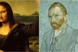 15 Potret keren andai sosok dalam lukisan terkenal bisa selfie