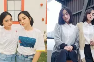10 Foto kompak pacar Rizky Febian & kembarannya, susah dibedain