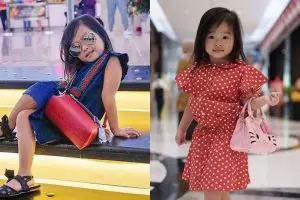 12 Potret centil Thalia Onsu bergaya bak orang dewasa