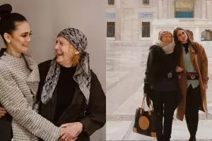 Jarang terekspos, ini 8 potret kedekatan Luna Maya dan ibundanya