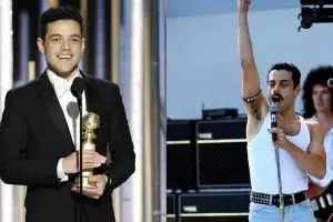 10 Foto Rami Malek jadi Freddie Mercury, layak raih Golden Globe