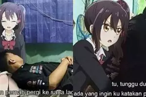 8 Percakapan imajiner tokoh anime dengan manusia, bikin ngakak