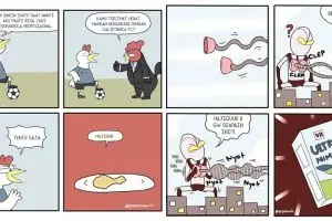 10 Komik strip asal usul nama makanan ini kocak