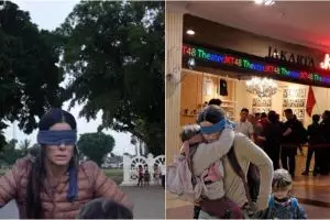 10 Foto editan 'Bird Box' ini kocaknya bikin tepuk jidat
