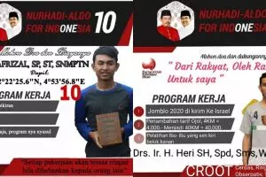 15 Poster caleg Partai UKI ini tak kalah kocak dari Nurhadi-Aldo