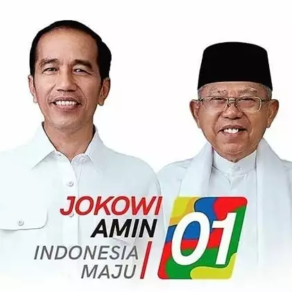 Elektabilitas Jokowi-Ma'ruf Amin unggul dari Prabowo-Sandi