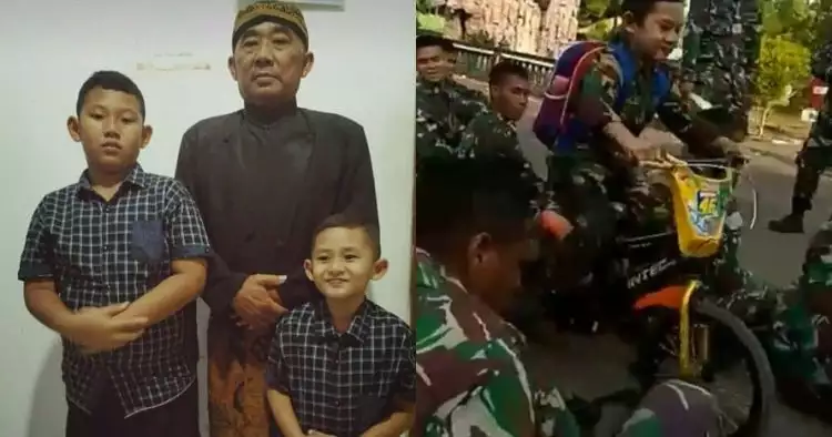 Ini pengakuan ayah bocah tabrak senapan di markas TNI