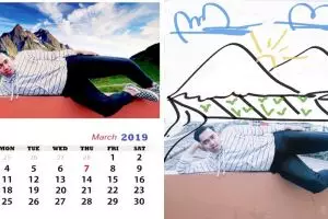 Minta ditambahin pemandangan, 12 foto editan cowok ini jadi lucu