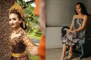 14 Pesona Naomi Zaskia kenakan busana tradisional, anggun banget