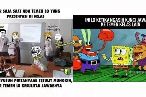 12 Meme lucu arti penting teman di sekolah ini bikin tersenyum