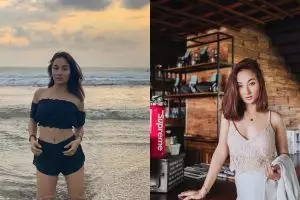 10 Gaya Naomi Zaskia pakai crop top ini memesona sekali