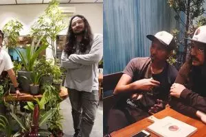Budaya ngobrol di warung baru Ridho 'Slank' & Marcello Tahitoe