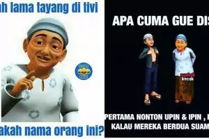 10 Meme lucu Opah Upin Ipin ini bikin ketawa geli