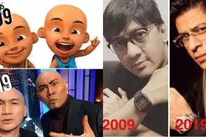 11 Seleb ikutan 10 Years Challenge, foto transformasinya kocak