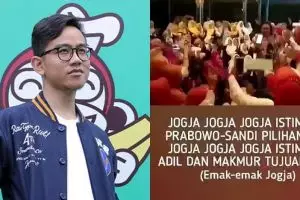 Reaksi lucu Gibran soal kubu Prabowo jiplak lagu Jogja Istimewa