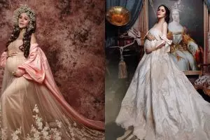 8 Seleb ini pemotretan maternity bertema ratu, elegan abis