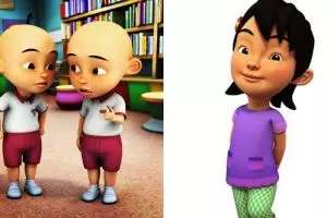 Terkuak, ini kota asal Susanti teman sekolah Upin Ipin