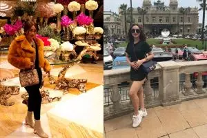 Gaya 8 pedangdut liburan di luar negeri, Inul Daratista glamor