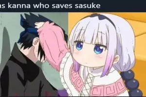 10 Adegan gabungan anime Naruto dan kartun lain ini kocak abis