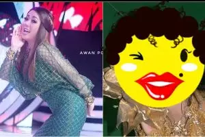 10 Dandanan jadul Soimah, dari anggun hingga nyentrik