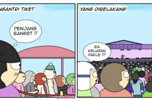 7 Komikstrip derita nonton konser, kamu pernah alami yang mana?