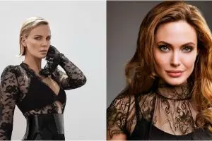 Luluhkan Brad Pitt, 10 beda gaya Charlize Theron & Angelina Jolie