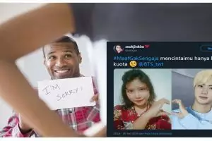 11 Cuitan lucu 'maaf nggak sengaja' ini bikin senyum kecut