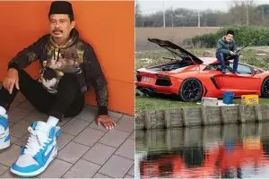 10 Foto imajinasi gaya swag Nurhadi, bikin jatuh hati