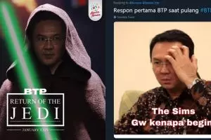 8 Meme lucu Ahok bebas ini bikin tersenyum simpul