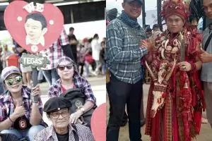 7 Momen Ahokers sambut kebebasan Ahok di Kalijodo, atribut unik