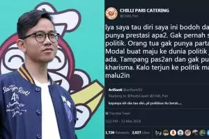 10 Respons santai Gibran tanggapi cuitan kebencian, kocak abis