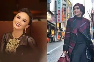 9 Potret liburan Yuni Shara di Jepang, cantik dengan kimono