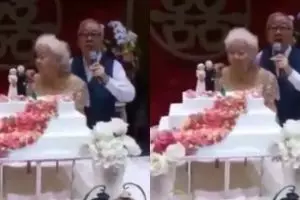 Naksir saat remaja, pasangan ini baru menikah 73 tahun kemudian