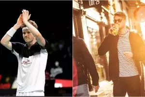 10 Pesona Anders Antonsen juara Indonesia Masters di luar lapangan