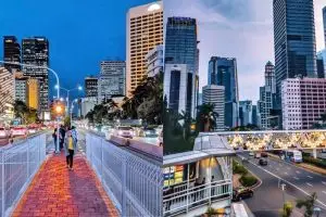 Sudah banyak berubah, Jakarta di 10 potret ini bak di luar negeri