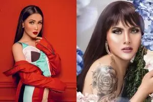 10 Seleb ini jalani pemotretan dengan makeup tebal, beda banget