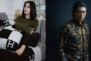 Syahrini posting ungkapan cinta, Reino Barack balas emoji hati