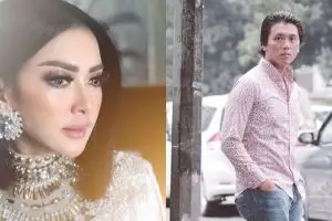 Syahrini ungkap rasa rindu, balasan emoji hati Reino Barrack?