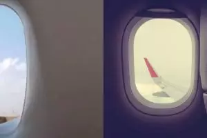 Foto ini seperti jendela pesawat, kenyataannya bikin tepuk jidat