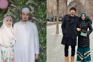 7 Gaya suami Kartika Putri ini stylish abis, beda dari biasanya