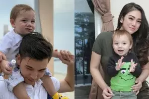 8 Potret Lucio, anak Stefan William, berambut pirang & mata biru