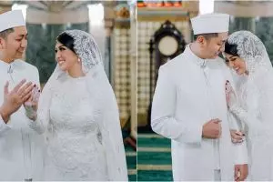 10 Momen akad nikah Ariska Putri & Tengku Ryan, sakral dan haru