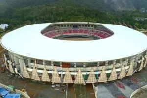 10 Foto terbaru Papua Bangkit, stadion termegah Indonesia timur