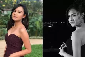 10 Pesona Angie Ang pamer punggung mulus, bikin hati berdesir