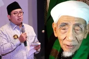 Usai bikin puisi, Fadli Zon unggah foto lawas bareng Mbah Moen
