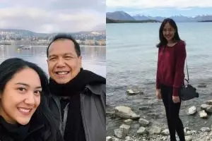 Jadi anak miliader, 8 gaya liburan Putri Tanjung ini simpel