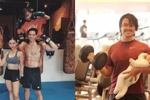 Sudah jadi ayah, gaya 8 seleb saat workout ini bikin susah kedip